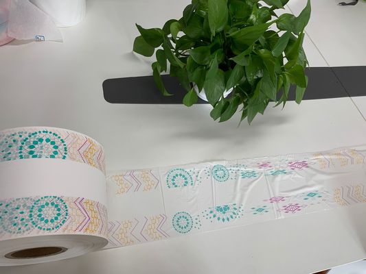 Polyäthylen-Film-gesundheitlicher Film 20GSM 300mm Breathable für Baby-Windeln