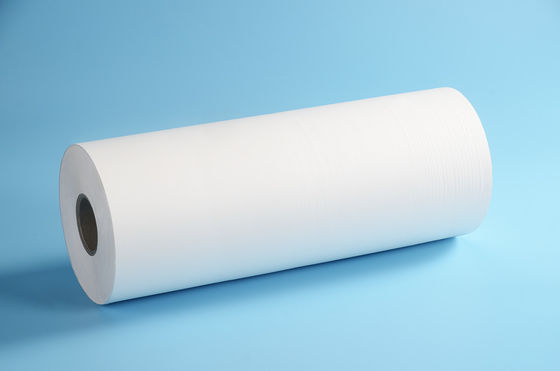 Feinmaschiges PET 50GSM 1200mm schützender Film-Schutzkleidungs-Gewebe