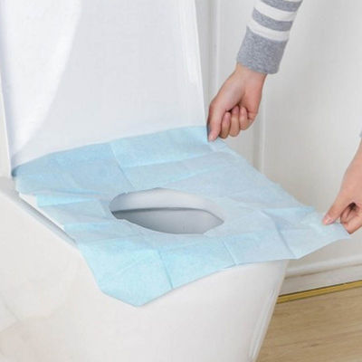 Einzelstück-Papierwegwerftoiletten-Sitzbezüge 200mm 40gsm
